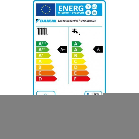 Daikin 11kW Altherma 3 с встроенным баком 180Л, с охлаждением (Тэн 9kW)