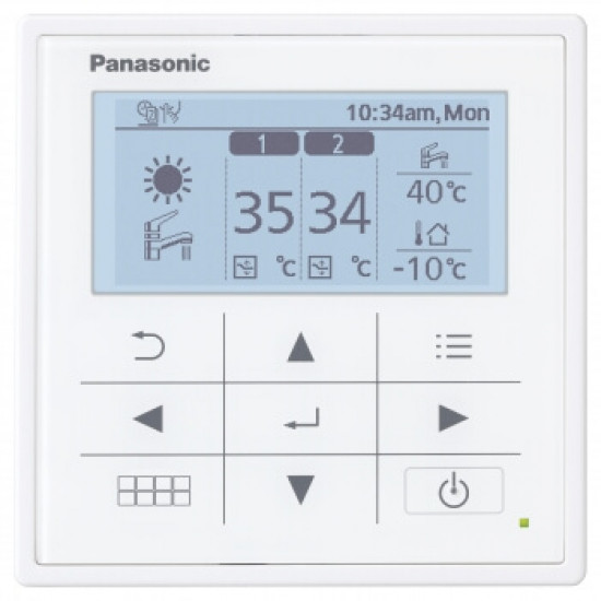 Panasonic 9kW Monoblock (T-CAP) + Panasonic бойлер 200Л